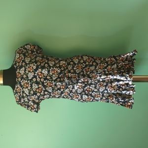 LAST CHANCE LOFT Navy Floral Dress #KL